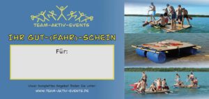 Ihr Floßbau-Gutschein