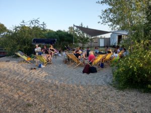 Unsere Eventlocation als Strandoase