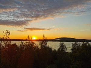 Abendruhe auf unserer See-Terrasse