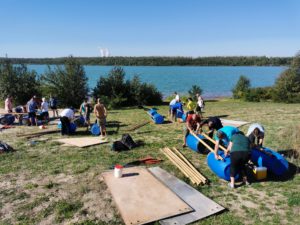 Auf die Tonne, fertig, los!