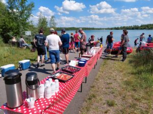 Pausenstopp zur Kombitour